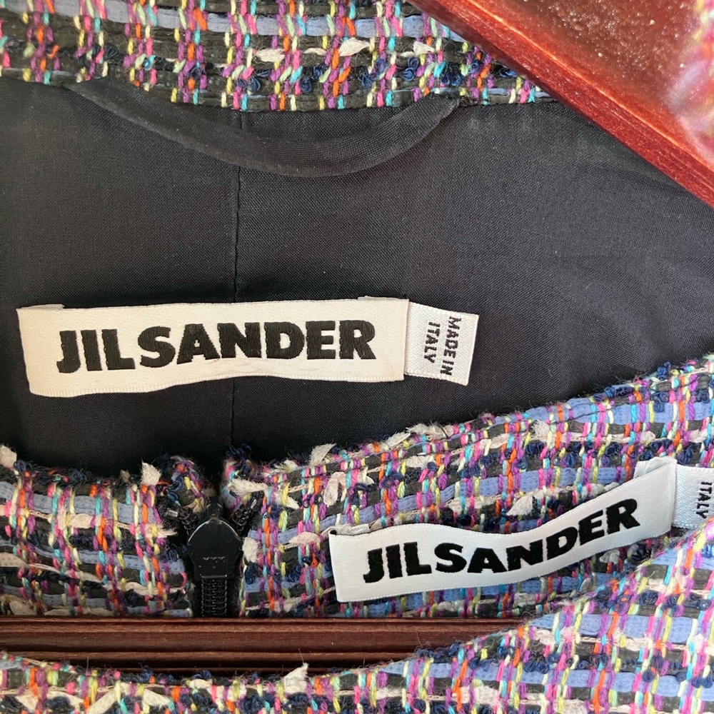 Jil sander tweed coat and dress set - Picture 6 of 7
